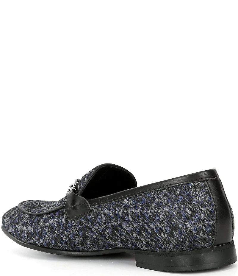 Section X Men's Saint Chain Hardware Venetian Dress Loafers