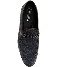 Section X Men's Saint Chain Hardware Venetian Dress Loafers