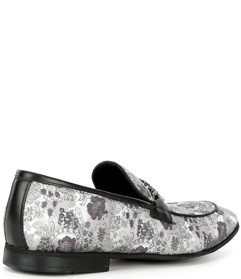 Section X Men's Saint Chain Hardware Venetian Dress Loafers