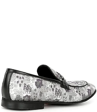 Section X Men's Saint Chain Hardware Venetian Dress Loafers