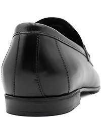 Section X Men's Saint Leather Braided Bit Venetian Dress Loafers