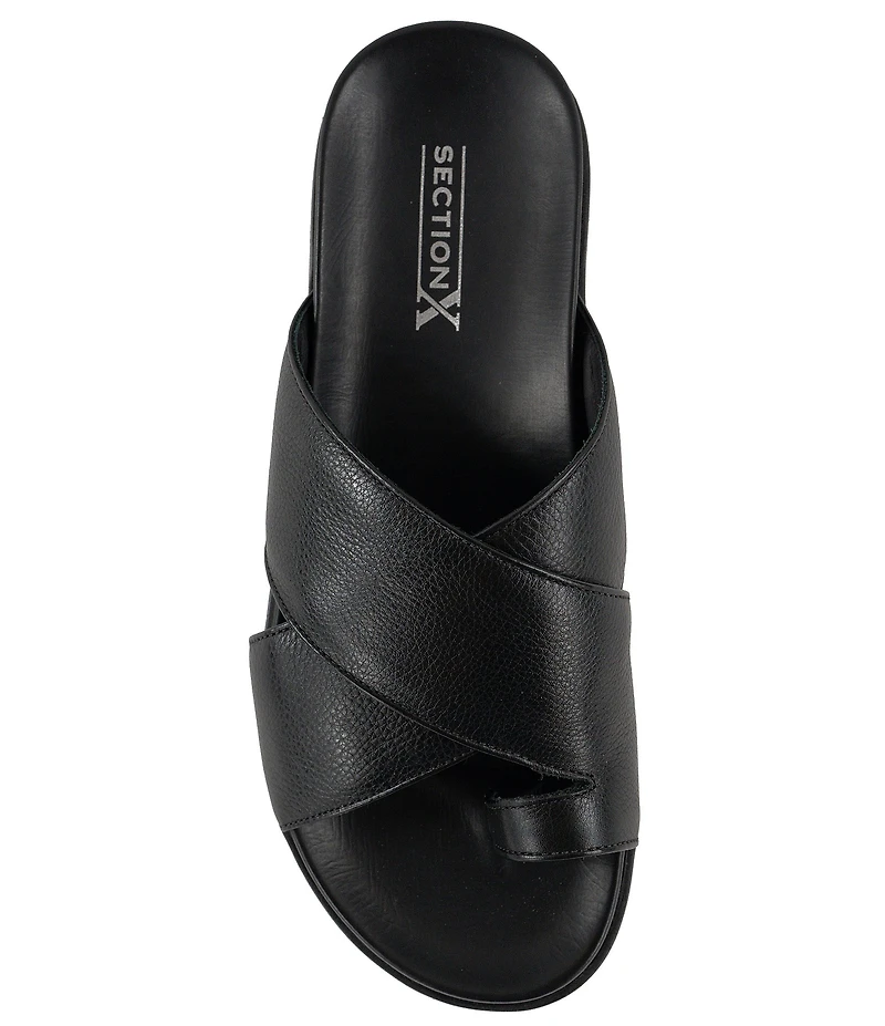 Section X Men's Santiago Crossband Sandals
