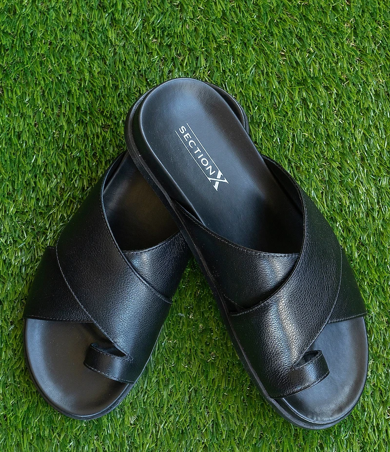 Section X Men's Santiago Crossband Sandals