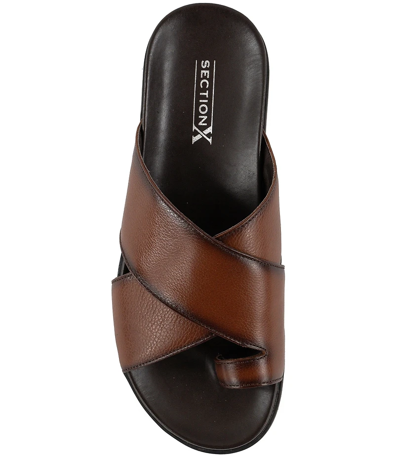 Section X Men's Santiago Crossband Sandals