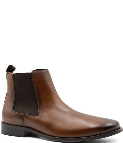 Section X Men's Steven Leather Zip Chelsea Boots