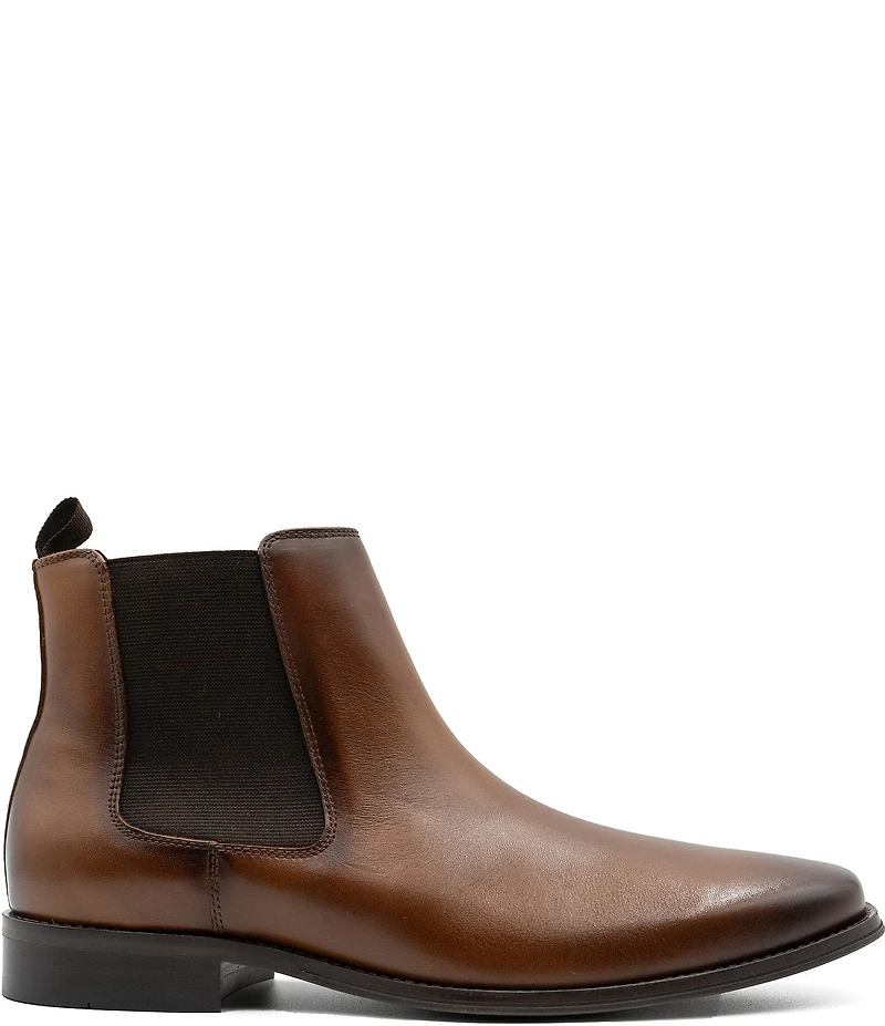 Section X Men's Steven Leather Zip Chelsea Boots