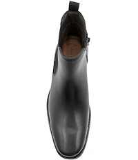 Section X Men's Steven Leather Zip Chelsea Boots