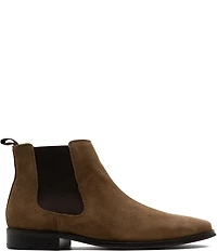 Section X Men's Steven Zip Suede Chelsea Boots