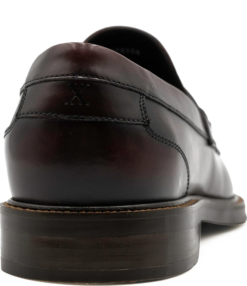 Section X Men's Travis Dress Penny Leather Loafers