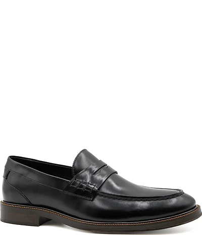 Section X Men's Travis Dress Penny Leather Loafers