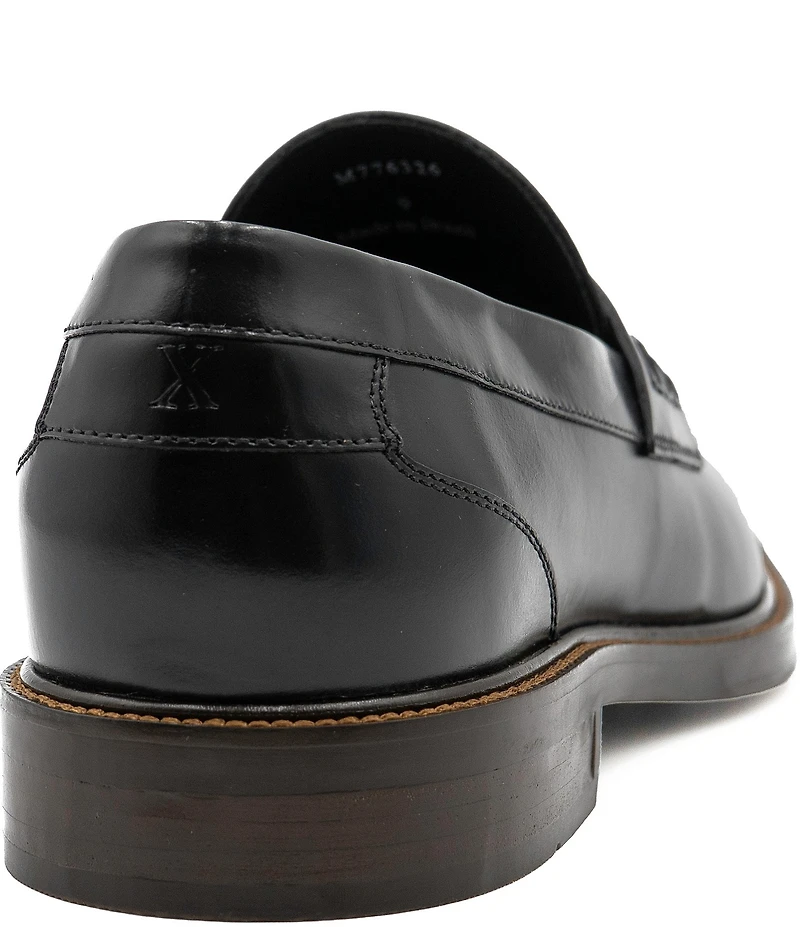 Section X Men's Travis Dress Penny Leather Loafers