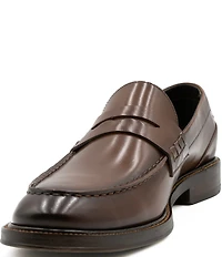 Section X Men's Travis Dress Penny Leather Loafers