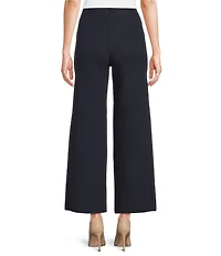 See And Be Seen Coordinating Knit Pull On Wide Leg Pants