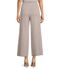 See And Be Seen Coordinating Knit Pull On Wide Leg Pants