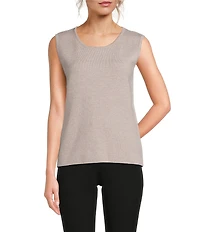 See And Be Seen Coordinating Knit Round Neck Tank