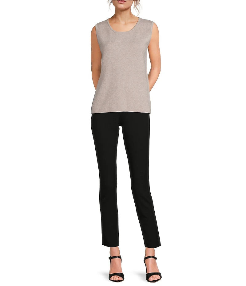 See And Be Seen Coordinating Knit Round Neck Tank
