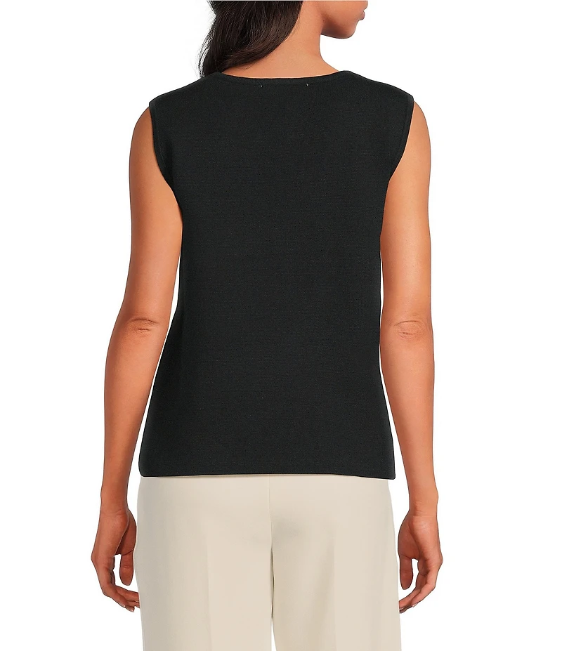 See And Be Seen Coordinating Knit Round Neck Tank