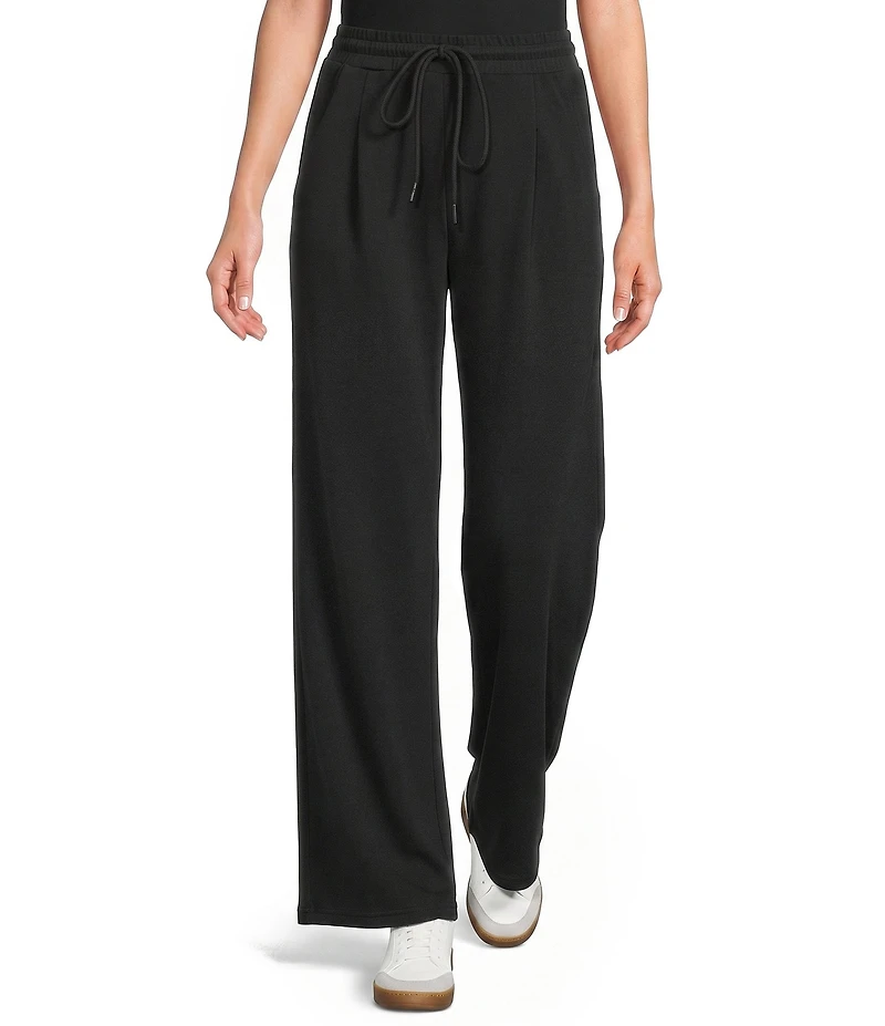 See and Be Seen Coordinating Knit Wide Leg Pants