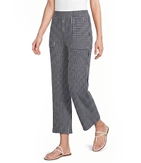 See And Be Seen Coordinating Mixed Stripe Straight Leg Pants