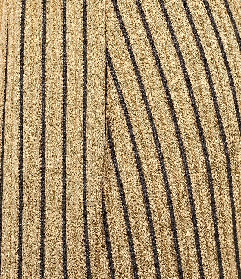 See and Be Seen Stripe Pull-On Cropped Wide Leg Coordinating Pants