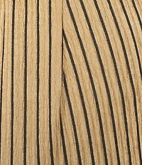 See and Be Seen Stripe Pull-On Cropped Wide Leg Coordinating Pants