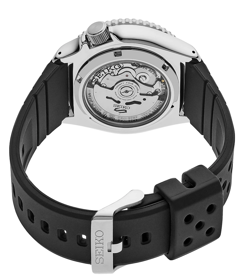 Seiko Men's 5 Sports SKX Series Automatic Silicone Strap Watch