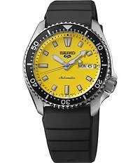 Seiko Men's 5 Sports SKX Series Automatic Silicone Strap Watch