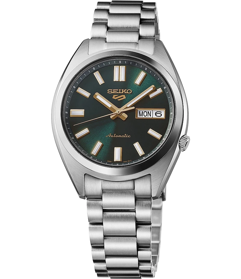 Seiko Men's 5 Sports SNXS Series Automatic Stainless Steel Bracelet Watch