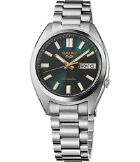 Seiko Men's 5 Sports SNXS Series Automatic Stainless Steel Bracelet Watch