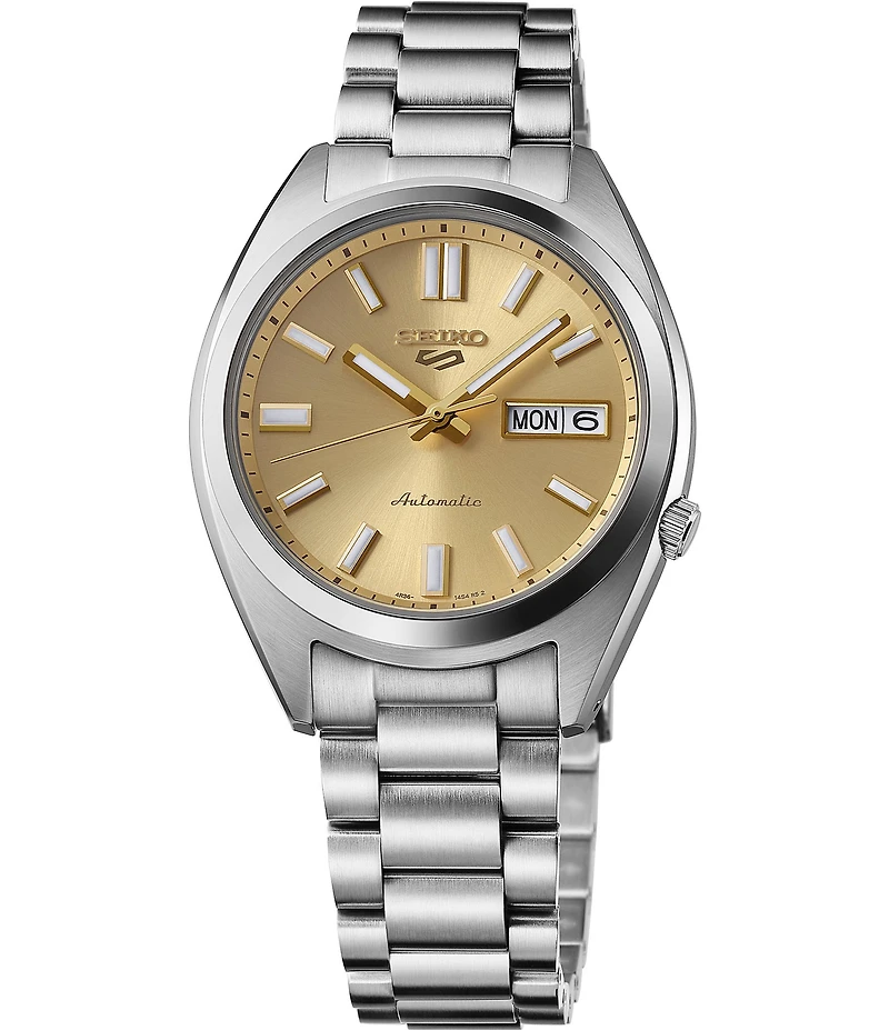 Seiko Men's 5 Sports SNXS Series Automatic Stainless Steel Bracelet Watch