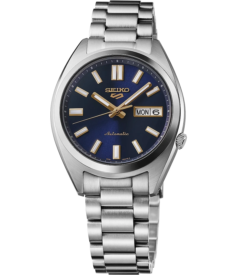 Seiko Men's 5 Sports SNXS Series Automatic Stainless Steel Bracelet Watch