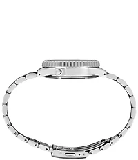 Seiko Men's Essentials #double;Roto Call#double; Multifunction Stainless Steel Bracelet Watch
