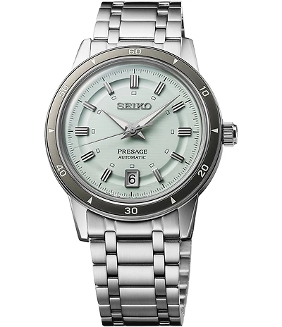Seiko Men's Presage 60's Automatic Stainless Steel Bracelet Watch