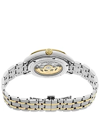 Seiko Men's Presage Japanese Garden Automatic Two Tone Stainless Steel Bracelet Watch