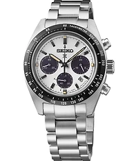 Seiko Men's Prospex Speedtimer Solar Chronograph Stainless Steel Bracelet Watch