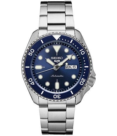 Seiko Men's Seiko 5 Sports Automatic Stainless Steel Bracelet Watch