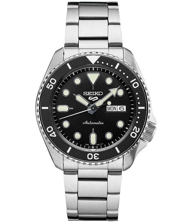 Seiko Men's Seiko 5 Sports Automatic Stainless Steel Bracelet Watch