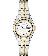 Seiko Women's Essential Quartz Automatic Stainless Steel Bracelet Watch