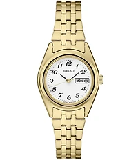 Seiko Women's Essential Quartz Automatic Stainless Steel Bracelet Watch
