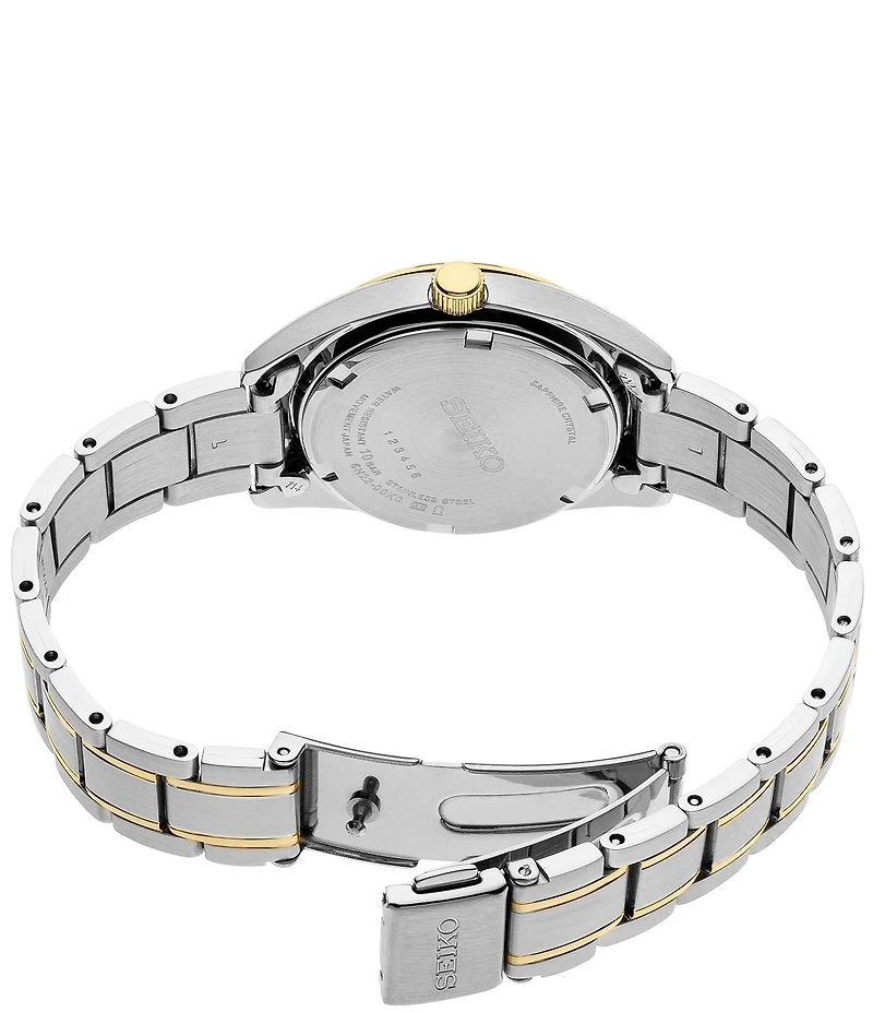 Seiko Women's Essential Round Quartz Automatic Stainless Steel Watch