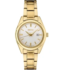 Seiko Women's Essential Round Quartz Automatic Stainless Steel Watch
