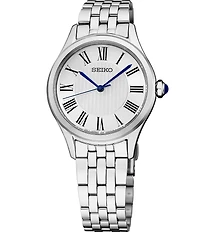 Seiko Women's Essentials Quartz Analog Stainless Steel Bracelet Watch