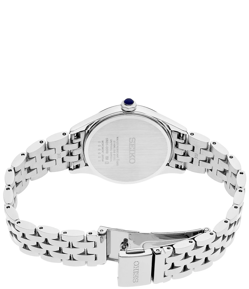 Seiko Women's Essentials Quartz Analog Stainless Steel Bracelet Watch