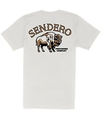 Sendero American Buffalo Short Sleeve Graphic T-Shirt