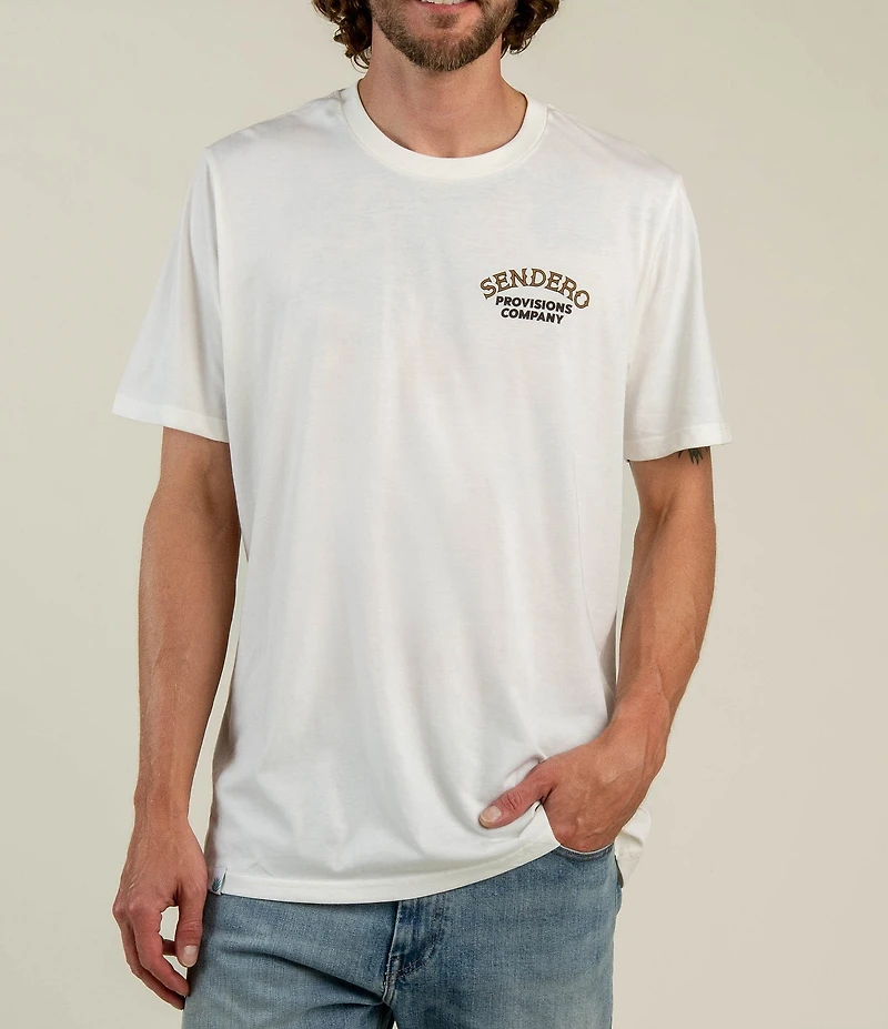 Sendero American Buffalo Short Sleeve Graphic T-Shirt