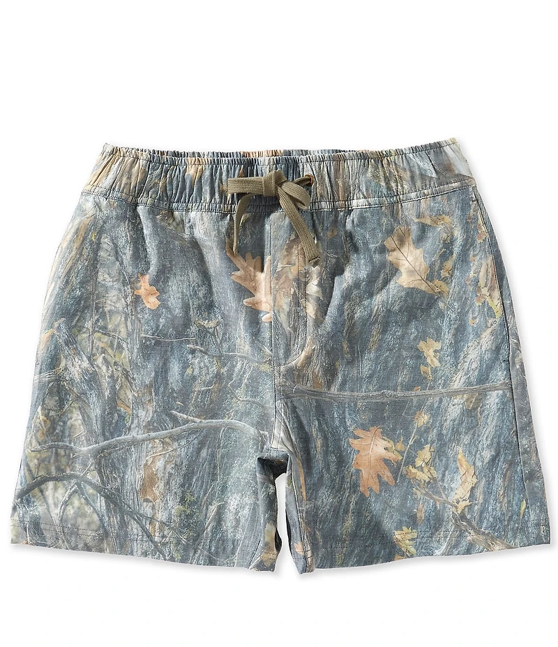Sendero Provisions Co. Barton Camo 5#double; Inseam Board Shorts