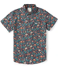 Sendero Provisions Co. City Slicker Printed Short Sleeve Woven Shirt