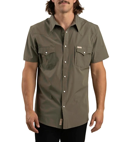 Sendero Provisions Co. Confluence Tech Short Sleeve Western Shirt