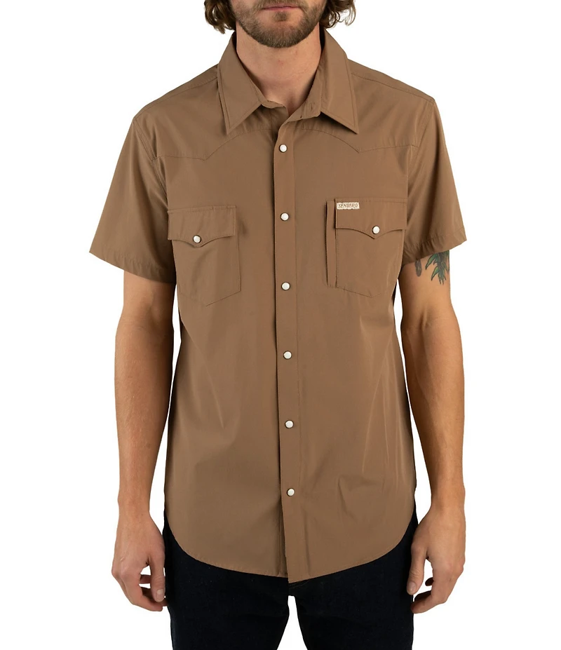 Sendero Provisions Co. Confluence Tech Short Sleeve Western Shirt