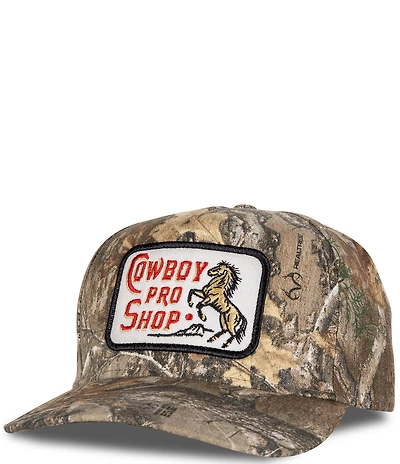 Sendero Provisions Co. Cowboy Camo Print Pro Shop Hat